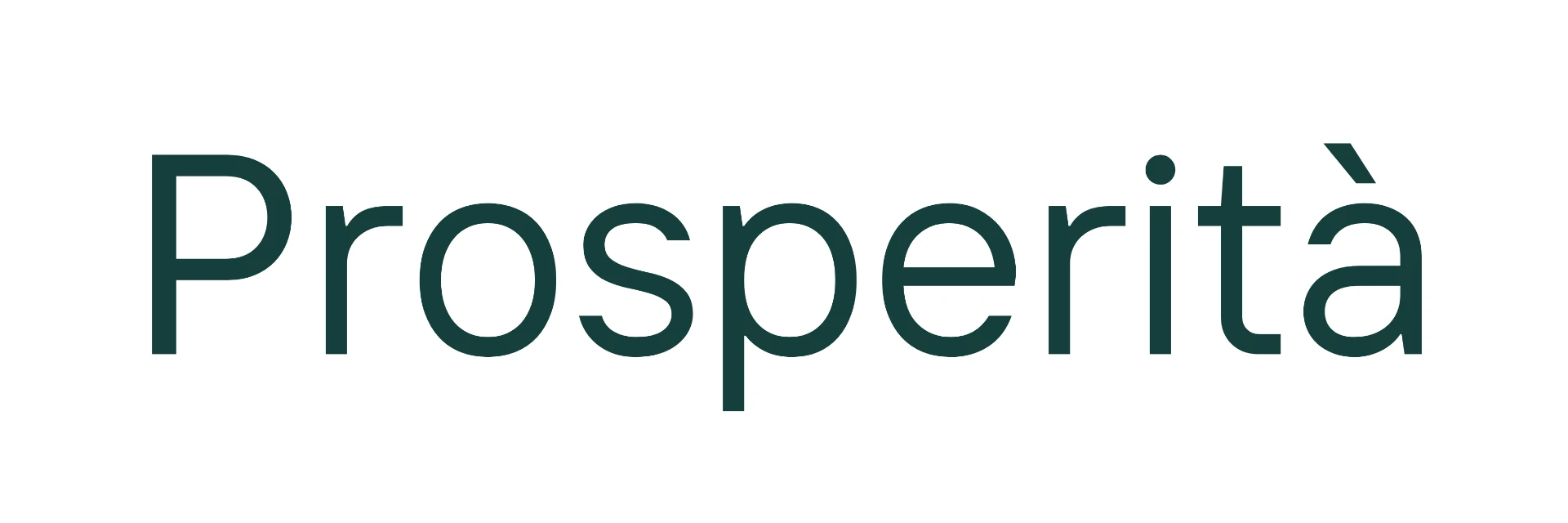 Logo Prosperitá